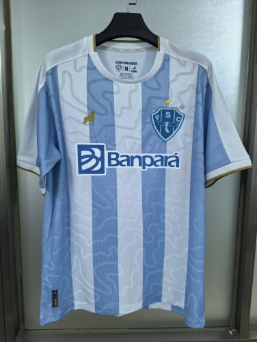 2025/26 Paysandu SC Home Blue & White Thailand Soccer Jersey AAA-1116