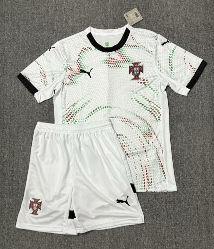 2025/26 Portugal Away White Soccer Uniform-302/516