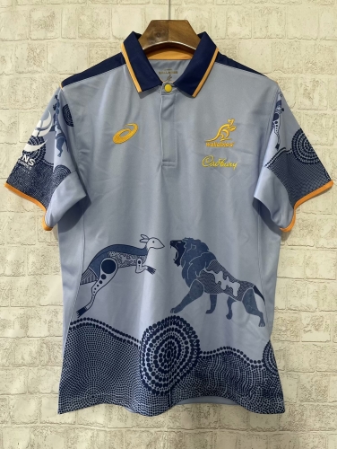 2025 Season Australia Gray Thailand Rugby Shirts-805