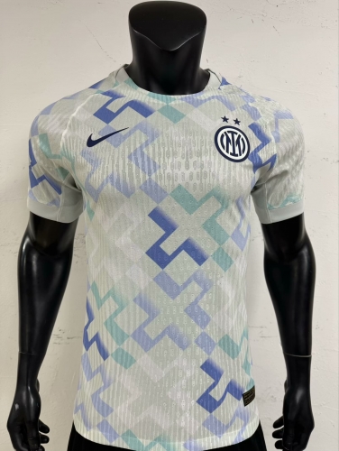 Player Version 2025/26 Inter Milan White Thailand Soccer Jersey AAA