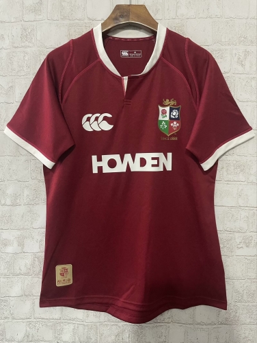 2025 Player Version Lions Red Thailand Rugby Shirts-805