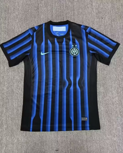 2025/26 Inter Milan Home Blue & Black Thailand Soccer Jersey AAA-JM