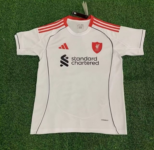 2025/26 Liverpool Away White Thailand Soccer Jersey AAA