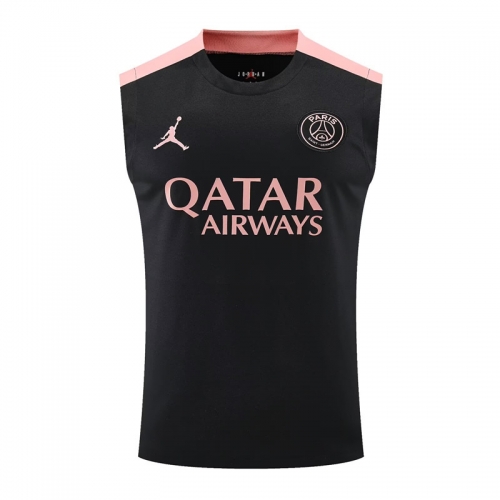 2025/26 Paris SG Black Thailand Soccer Training Vest Top-418