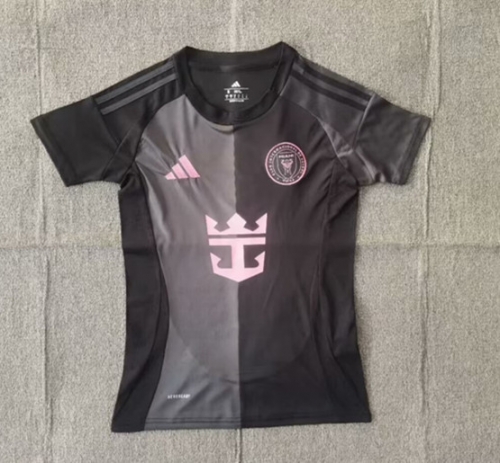 2025/26 Inter Miami CF Away Black Female Soccer Jersey AAA