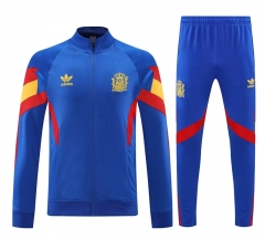 2025/26 Spain Cai Blue Thailand Soccer Jacket Uniform