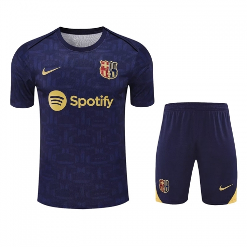 2025/26 Barcelona Royal Blue Thailand Soccer Training Uniform-418