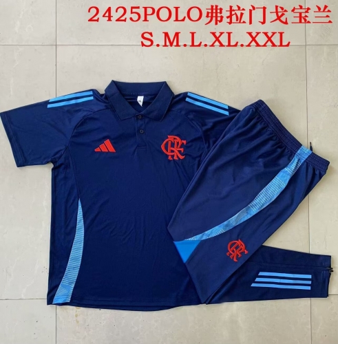 2024/25 Flamengo Cyan Thailand Polo Uniform-815