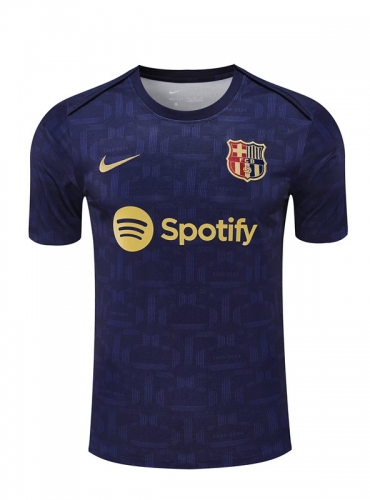 2025/26 Barcelona Royal Blue Thailand Soccer Training Jerseys-418