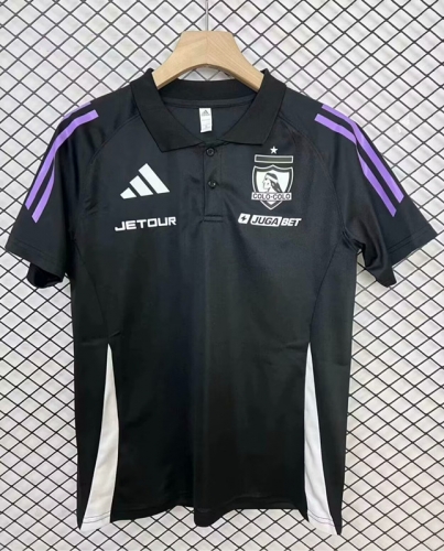 2025/26 Colo-Colo Black Thailand Soccer Polo Shirts-95