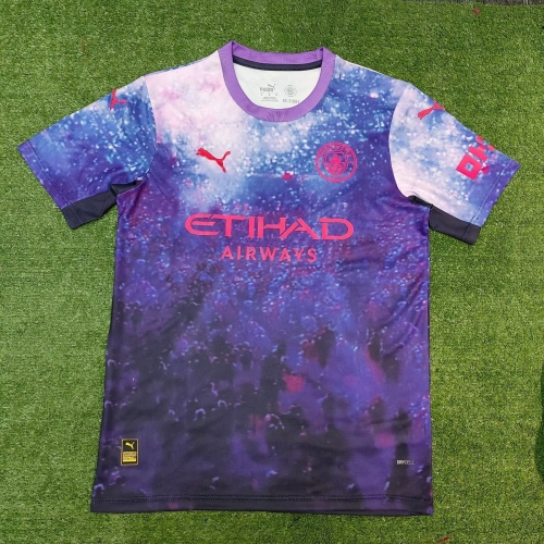 2025/26 Gainian Version Manchester City Purple Thailand Soccer Jerseys AAA-416