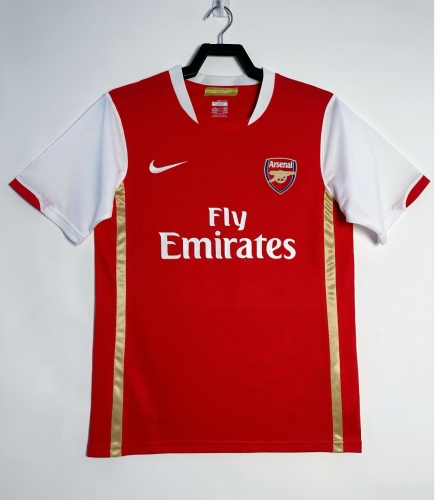 2006/07 Retro Version Arsenal Home Red Thailand Soccer Jersey AAA-2017/811