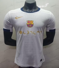 Player Version 2025/26 Barcelona White Thailand Soccer Jerseys AAA-908/308/16