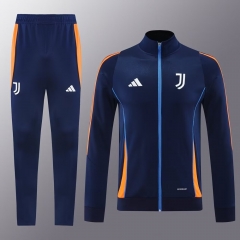 2024-25 Juventus FC Royal Blue Thailand Soccer Jacket Uniform-LH