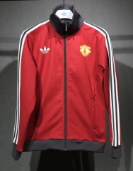 2024/25 Retro Clover Manchester United Red Thailand Jacket Top-705