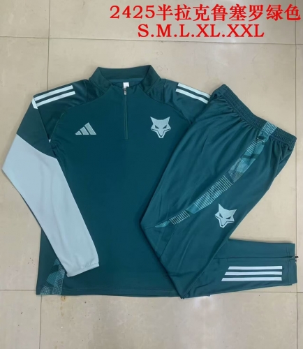 2024/25 Cruzeiro EC Green Thailand Tracksuit Unifrom-815