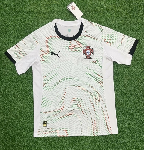 2025/26 Portugal Away White Thailand Soccer Jersey AAA-416/705/522