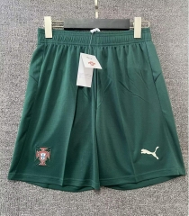 2025/26 Portugal Home Green Thailand Soccer Shorts-315