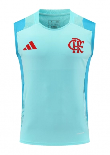 2024/25 CR Flamengo Sky Blue Thailand Training Soccer Vest-418