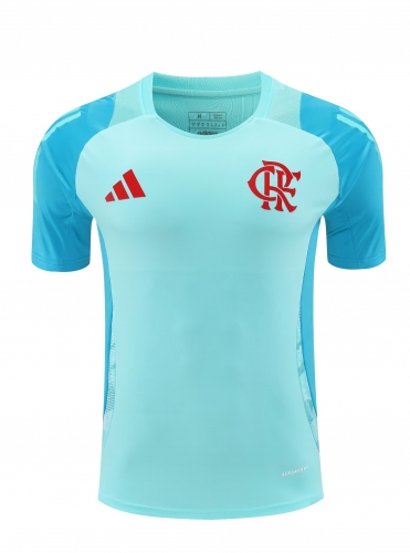 2024/25 CR Flamengo Sky Blue Thailand Soccer Training Jerseys-418