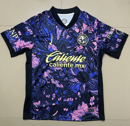 2024/25 Club América 2nd Away Purple Blue Thailand Soccer Jersey AAA