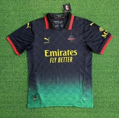 2025-2026 AC Milan Goalkeeper  Black & Green Thailand Soccer Jersey AAA-416/320/705