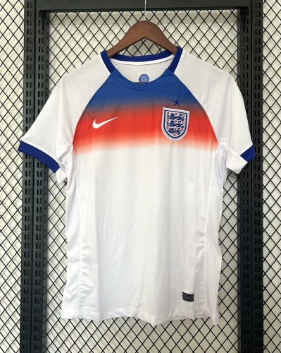 2025/26 England Home White Thailand Soccer Jersey AAA-23