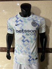 Player Version 2025/26 Inter Milan Away White Thailand Soccer Jersey AAA-308