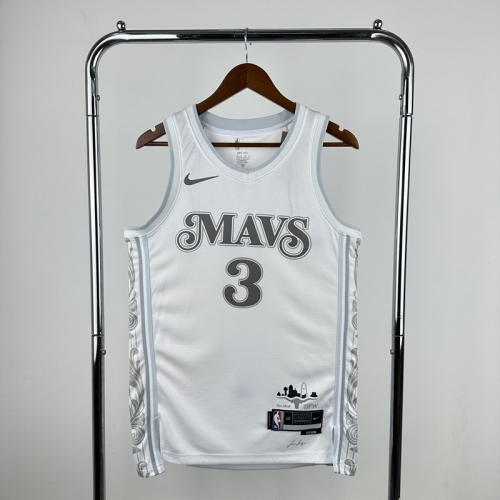 2023 Season City Version NBA Dallas Mavericks White #3 (Davis) Jersey-311