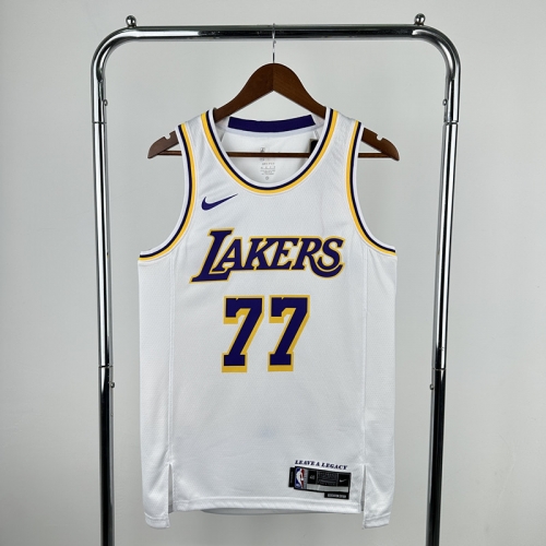 2023 Season Los Angeles Lakers NBA White #77 Jersey-311