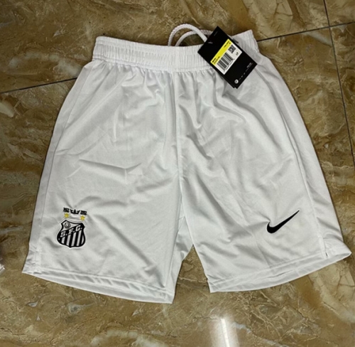 11/13 Retro Version Santos FC Home White Thailand Soccer Shorts-301