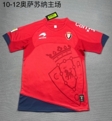 10/12 Retro Version CA Osasuna Home Red Thailand Soccer Jersey AAA-709