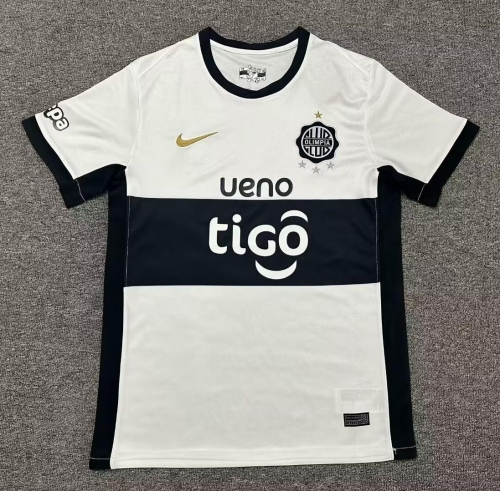 2025/26 Olimpia Home White Thailand Soccer Jersey AAA-1040