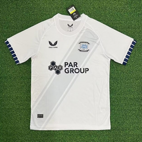 2025/26 Preston North End F.C. Away White Thailand Soccer Jersey AAA-320