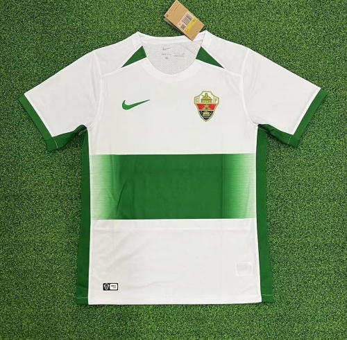 2025/26 Elche CF Home White & Green Thailand Soccer Jersey AAA-320