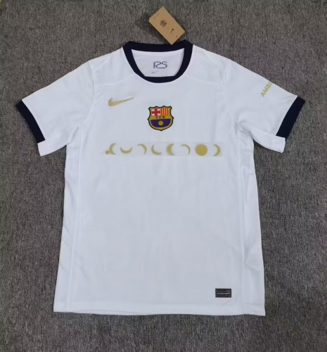 2024/25 Barcelona White Thailand Soccer Jerseys AAA-312