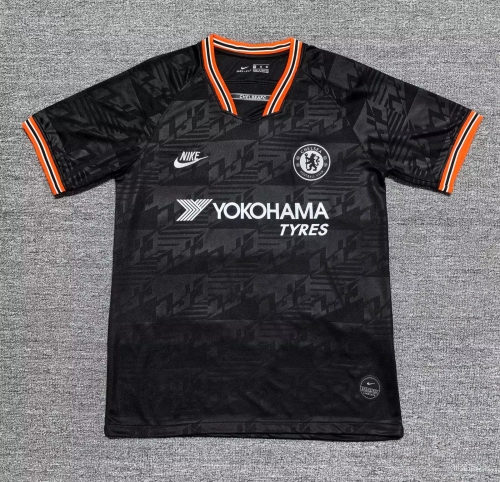 19/20 Retro Version Chelsea 2nd Away Black Thailand Soccer Jersey AAA-SX