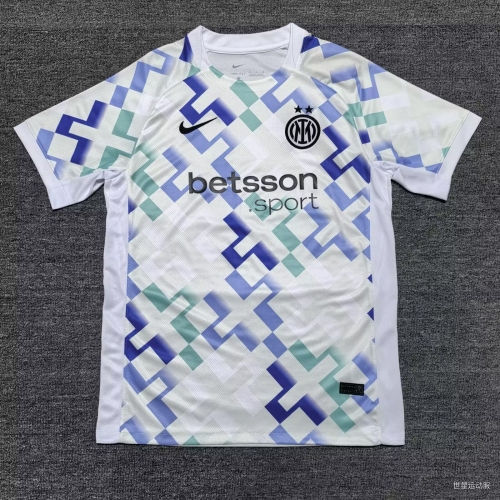 2025/26 Inter Milan Away White Thailand Soccer Jersey AAA-23