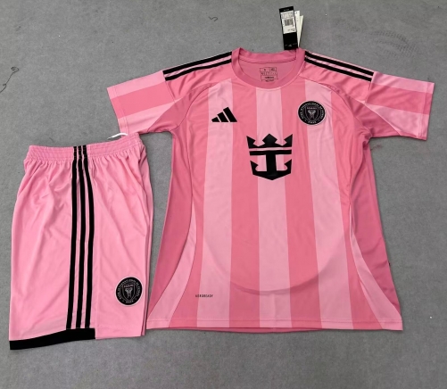 2025/26 Inter Miami CF Home Pink Soccer Uniform-315