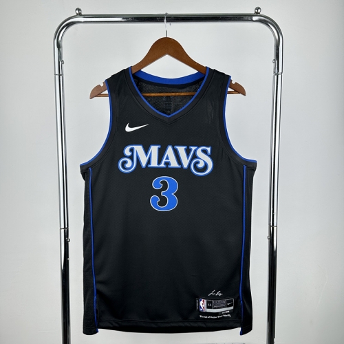 2024 Season City Version NBA Dallas Mavericks Royal Blue #3 (Davis) Jersey-311