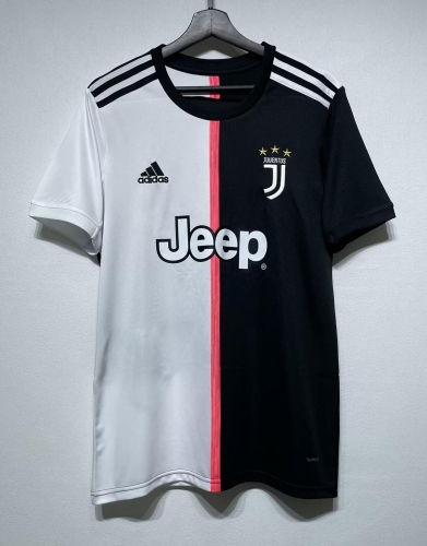 2019-2020 Juventus Black & White Thailand Soccer Jersey AAA-312/301/811