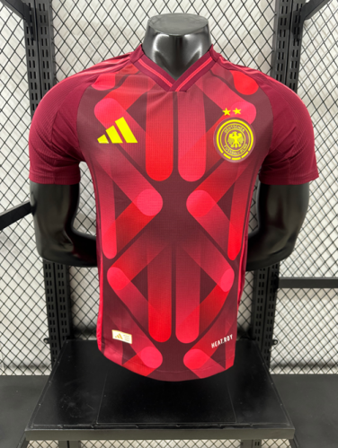 Player Version 2025/26 Germany Away Red Thailand Soccer Jersey AAA-XY