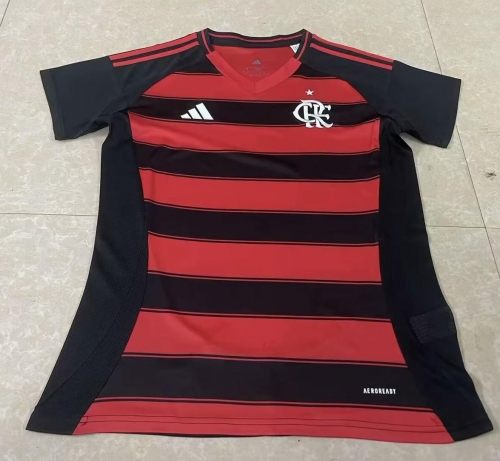 2025/26 CR Flamengo Home Red & Black Thailand Women Soccer Jersey AAA-36