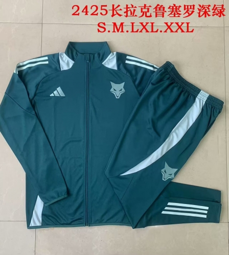 2024/25 Cruzeiro EC Dark Green Thailand Jacket Unifrom-815