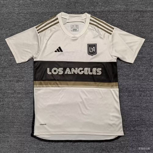 2024/25 Los Angeles FC 2nd Away White Thailand Soccer Jersey AAA-SX