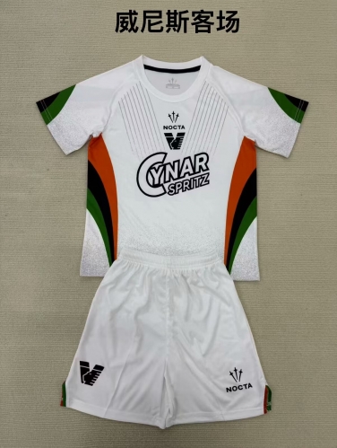 Kids 2024/25 Venezia Away White Kids/Youth Soccer Uniform-208