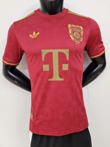 Player Version 125th Version 2024-25 Bayern München Red Thailand Soccer Jersey-MY/308