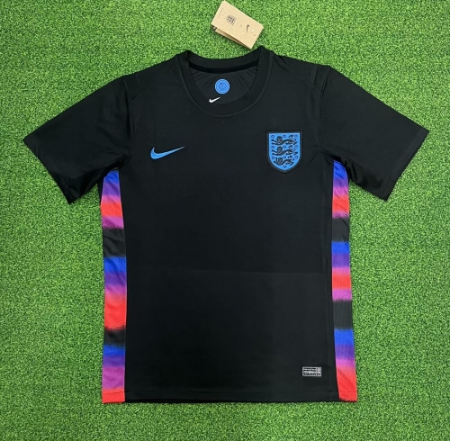 2025/26 European Cup England Away Black Thailand Soccer Jersey AAA-320