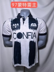 97 Retro Version Monterrey Home Blue & White Thailand Soccer Jersey AAA-912