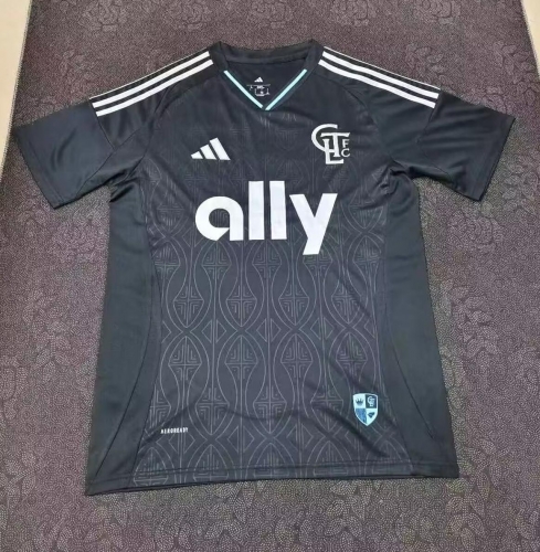 2025/26 Season Charlotte FC Away Black Thiailand Soccer Jersey AAA-522